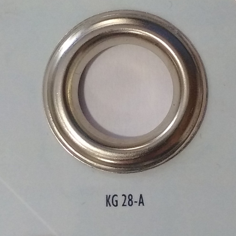 Metalna ringlica KG-28 ( 28.7 x 17.1 x 4.9 ) Pak - 100 kom Metalna ringlica KG-28 ( 28.7 x 17.1 x 4.9 ) Pak - 100 kom
