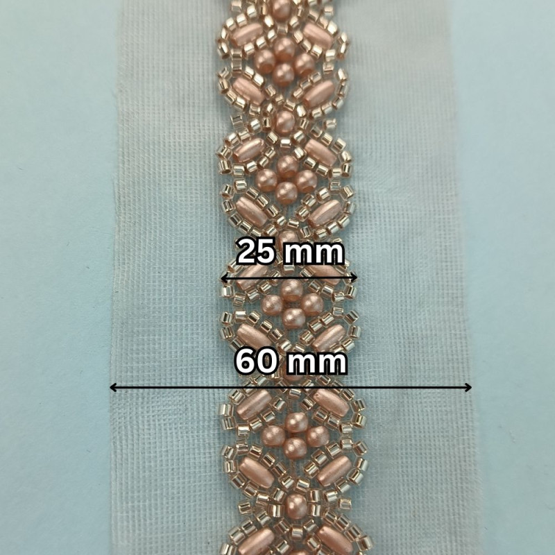 Ukrasna traka / Perlice - Biser 25 mm