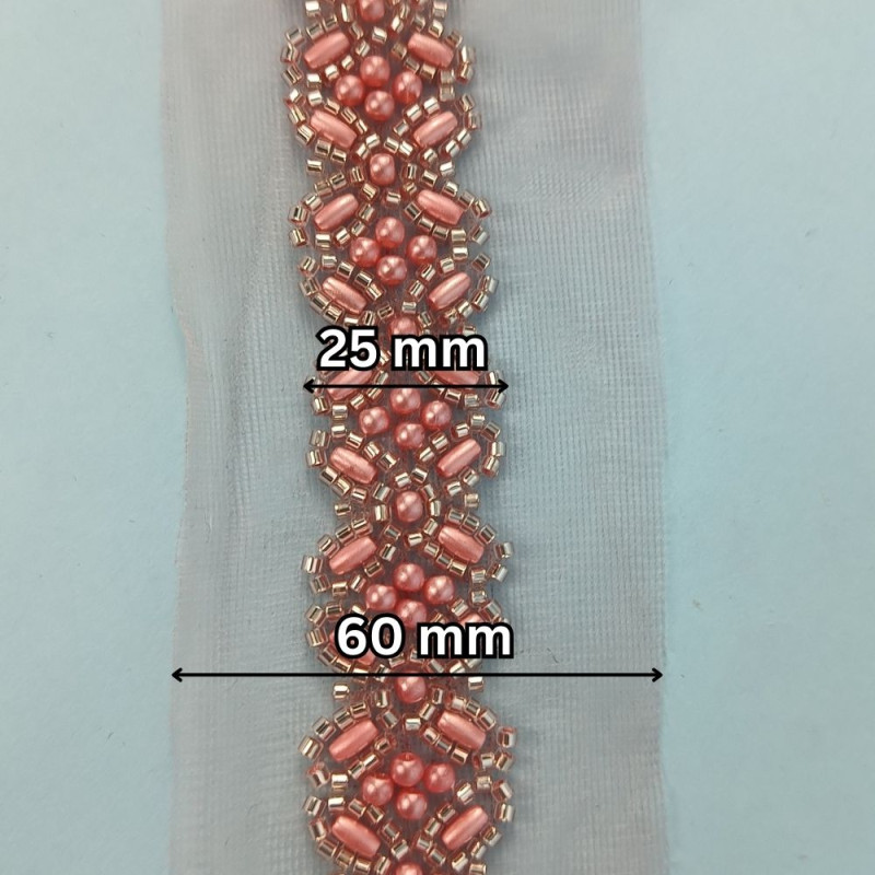 Ukrasna traka / Perlice - Biser 25 mm