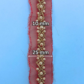 Ukrasna traka / Perlice - Biser 10 mm
