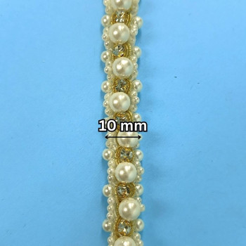 Ukrasna traka / Biser - Cirkon 10 mm