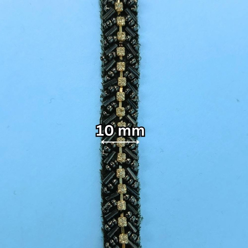 Ukrasna traka / Perlice - Cirkon 10 mm