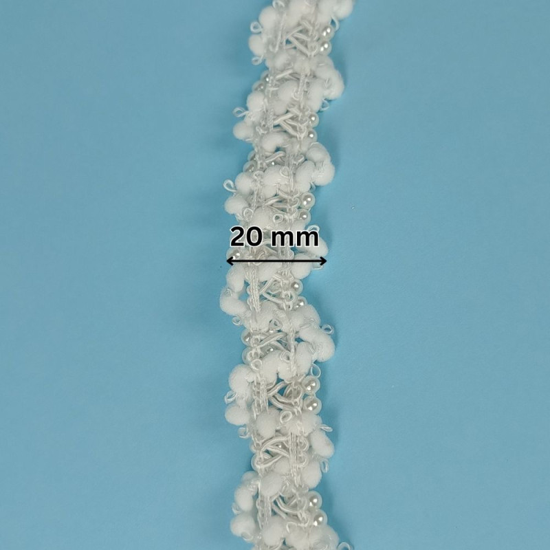 Ukrasna traka / Biser 20 mm