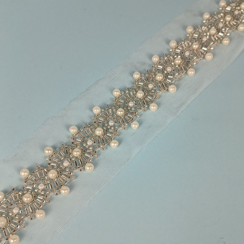 Ukrasna traka / Perlice - Biser 25 mm