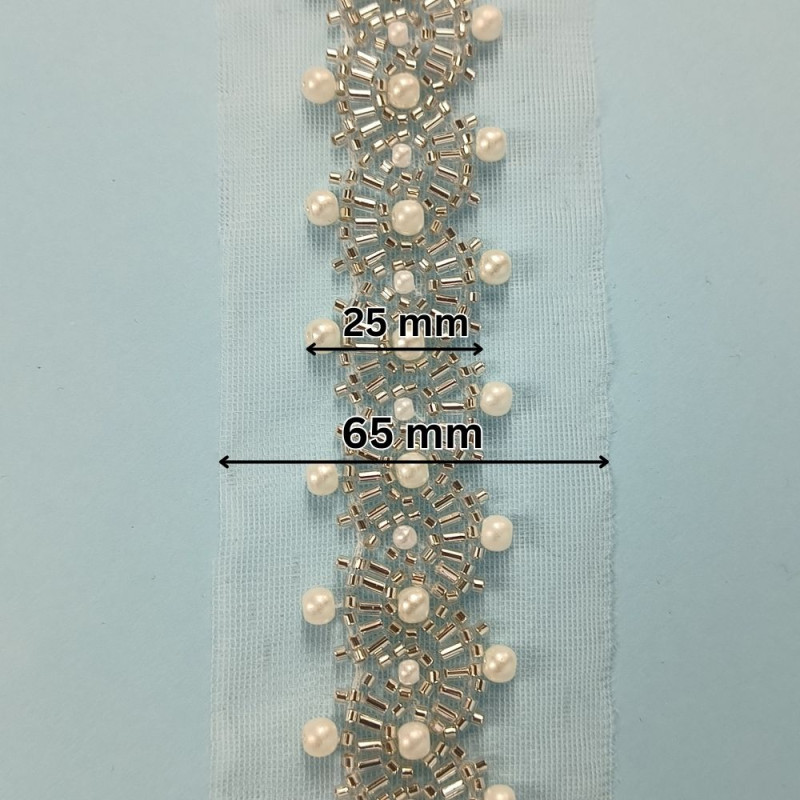 Ukrasna traka / Perlice - Biser 25 mm