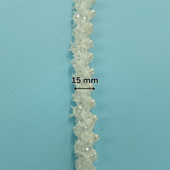 Ukrasna traka / Biser - Cirkon 15 mm