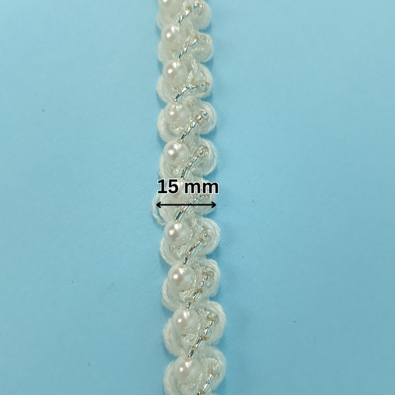 Ukrasna traka / Biser - Perlice 15 mm