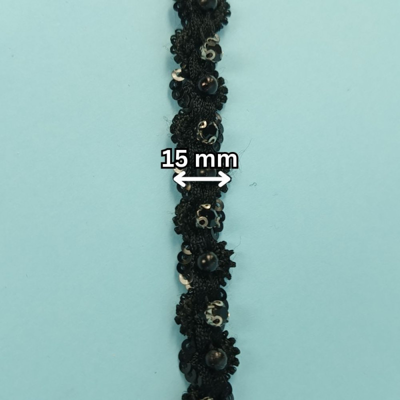 Ukrasna traka / Perlice - Sljokice 15 mm