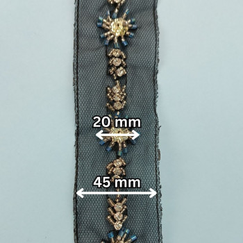 Ukrasna traka / Perlice - Cirkon 20 mm