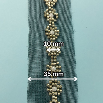 Ukrasna traka / Biser - Perlice 10 mm