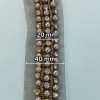 Ukrasna traka / Perlice - Biser - Cirkon 20 mm