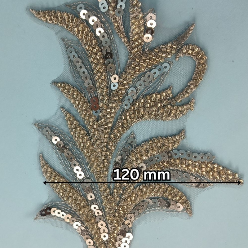 Ukrasna traka / Perlice - Sljokice 120 mm