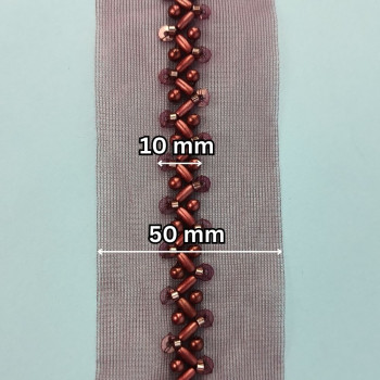 Ukrasna traka / Perlice - Sljokice 10 mm