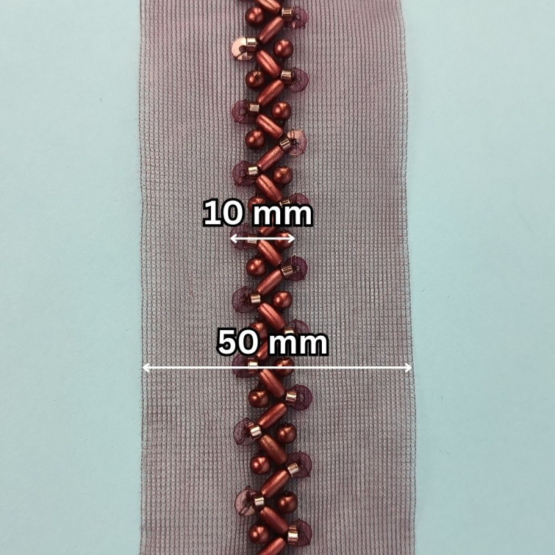 Ukrasna traka / Perlice - Sljokice 10 mm