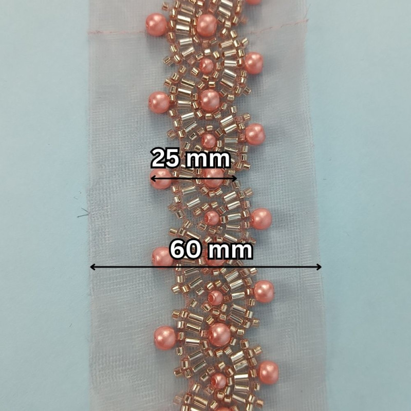 Ukrasna traka / Perlice - Biser 25 mm