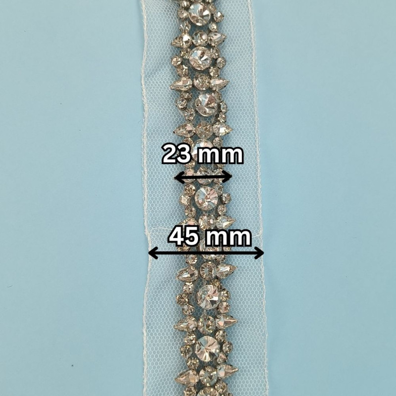 Ukrasna traka / Kristal 23 mm