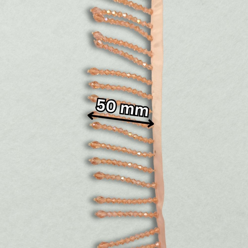 Ukrasna traka / Rese sa perlicama / 50 mm