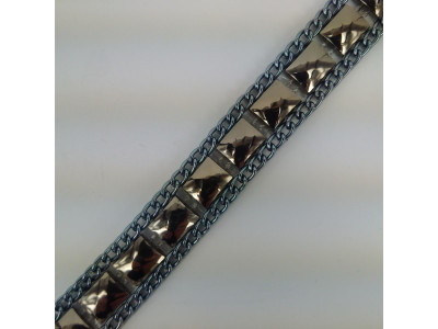Hotfix traka 16 mm Tamni nikl
