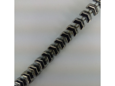 Hotfix traka 8 mm Tamni nikl