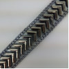 Hotfix traka 23 mm Tamni Nikl