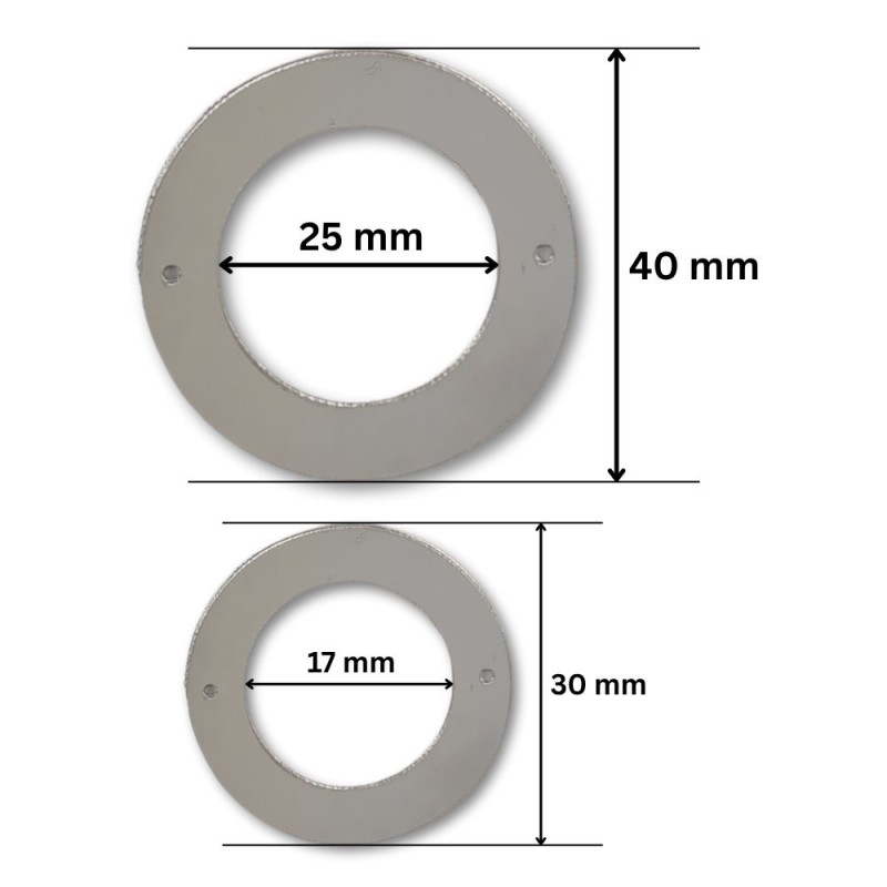 Ušivno ogledalce / 17 mm / 25 mm Ušivno ogledalce / 17 mm / 25 mm