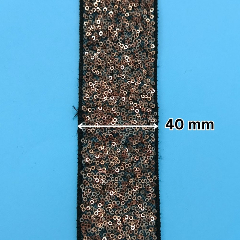 Ukrasna traka / Šljokice / 40 mm