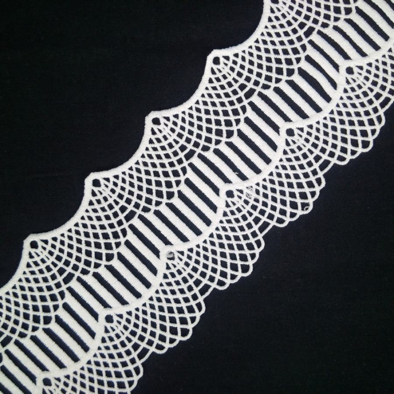 Čipka 9 cm / Bela Čipka 9 cm / Bela