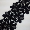 Čipka 12 cm / Crna