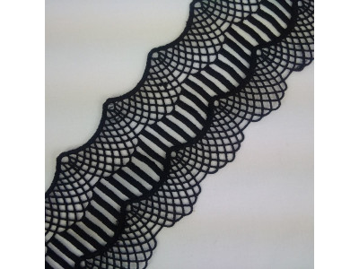 Čipka 8.5 cm / Crna 