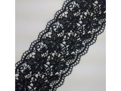 Čipka 10.5 cm / Crna