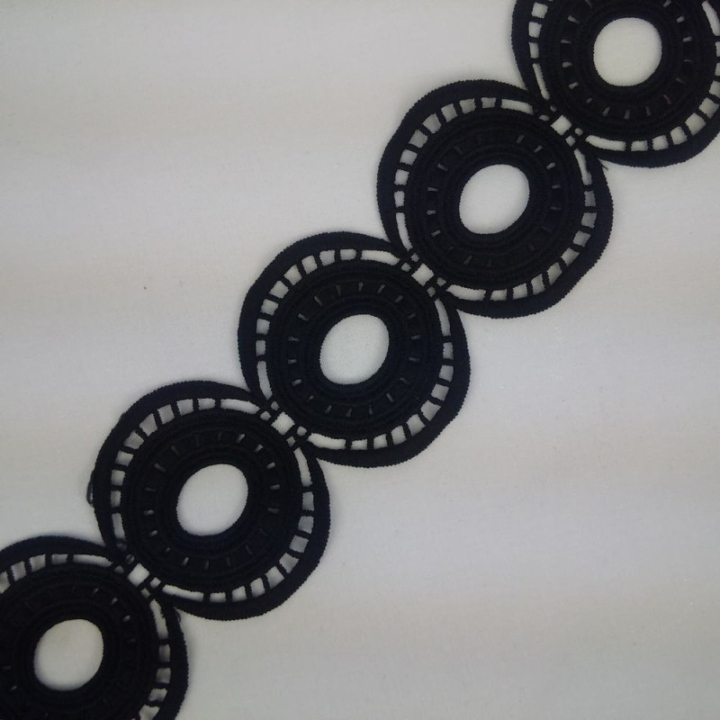 Čipka 6.5 cm / Crna Čipka 6.5 cm / Crna