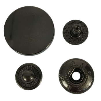 PREMIUM Ravni liveni drikeri / Tamno srebro / 12,5 mm / 15 mm / 17 mm / 20 mm