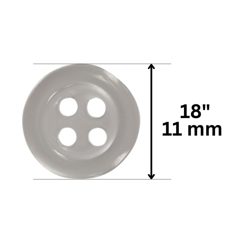 Plastično dugme / 18" / Više boja