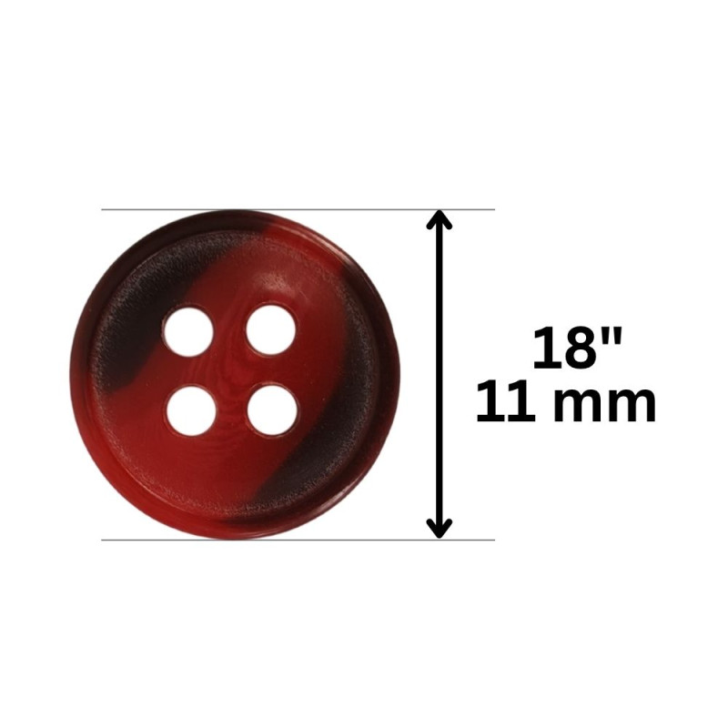 Plastično dugme / 18"
