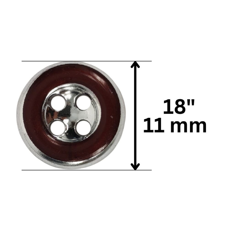 Plastično dugme / 18" / Više boja Plastično dugme / 18" / Više boja