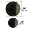 PREMIUM Metalno dugme / 32" / 40"