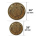 PREMIUM Metalno dugme / 28" / 36"