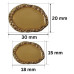 PREMIUM Metalno dugme / 18 mm / 30 mm