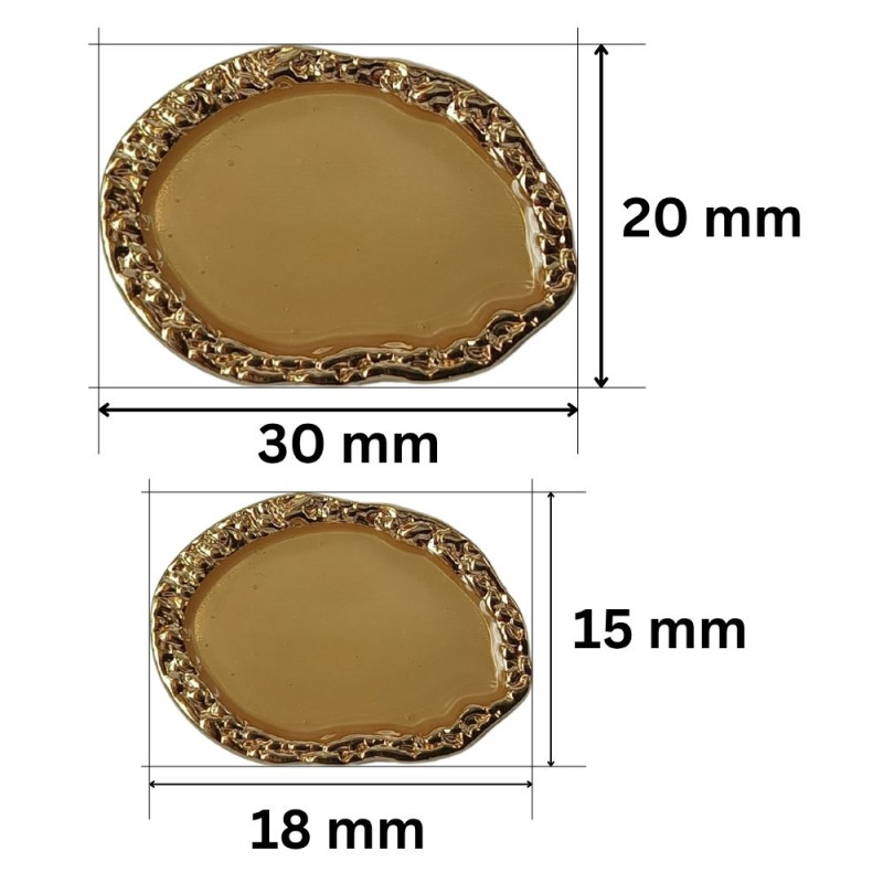 PREMIUM Metalno dugme / 18 mm / 30 mm
