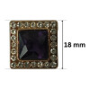 PREMIUM Metalno dugme / 18 mm 
