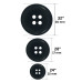 Plastično dugme / 24" / 28" / 32"