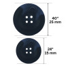 Plastično dugme / 24" / 40" Plastično dugme / 24" / 40"
