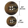 Plastično dugme / 28" / 40" Plastično dugme / 28" / 40"