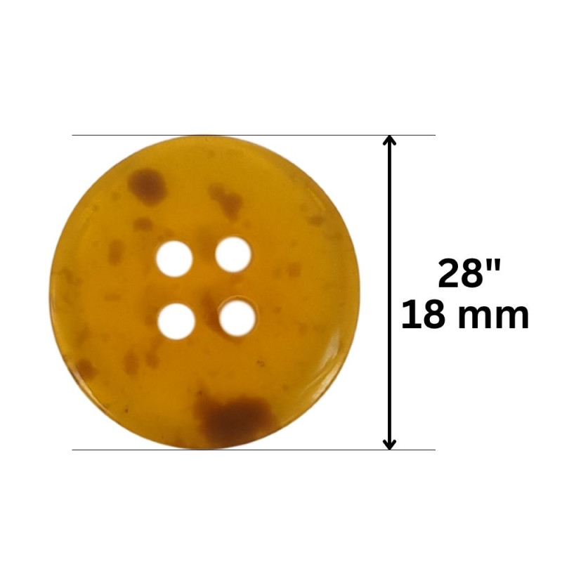 Plastično dugme / 28"