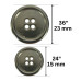 Metalno dugme / 24" / 36"