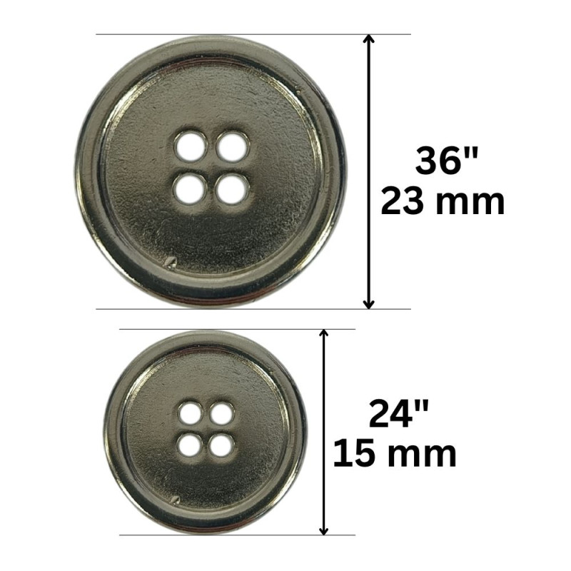 Metalno dugme / 24" / 36" Metalno dugme / 24" / 36"