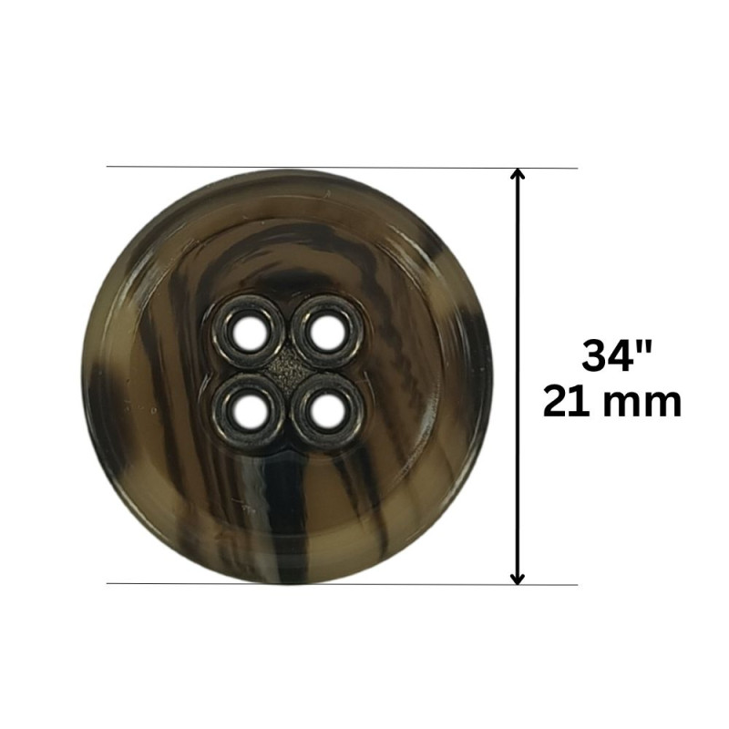 Plastično dugme / 34"