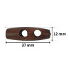 Drveno dugme / 37 mm Drveno dugme / 37 mm