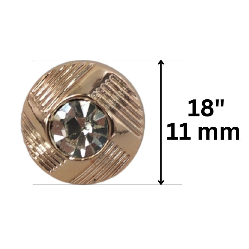 Plastično dugme / 18"