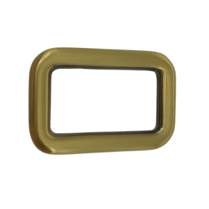 PREMIUM Metalna pravougaona alka 25 mm